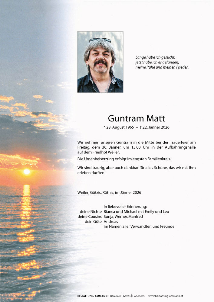 Guntram Matt