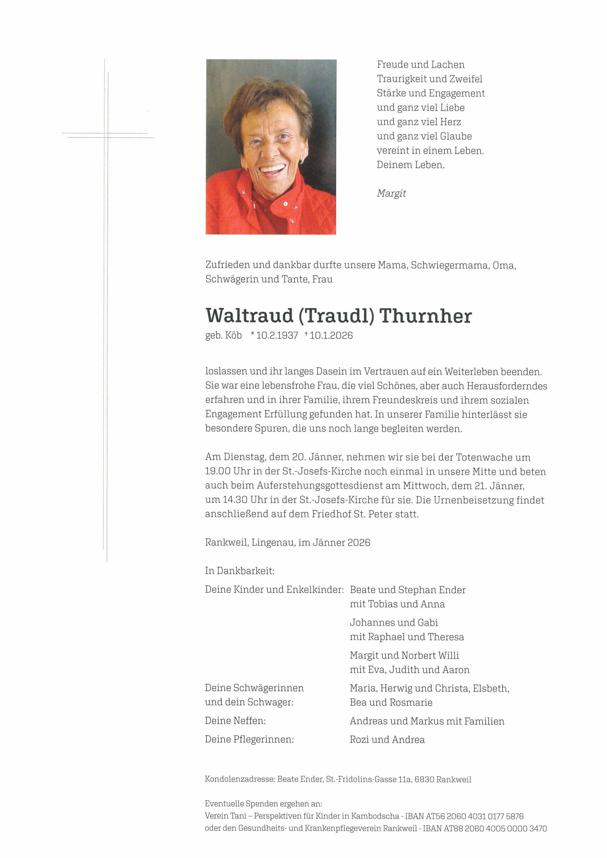 Waltraud Thurnher