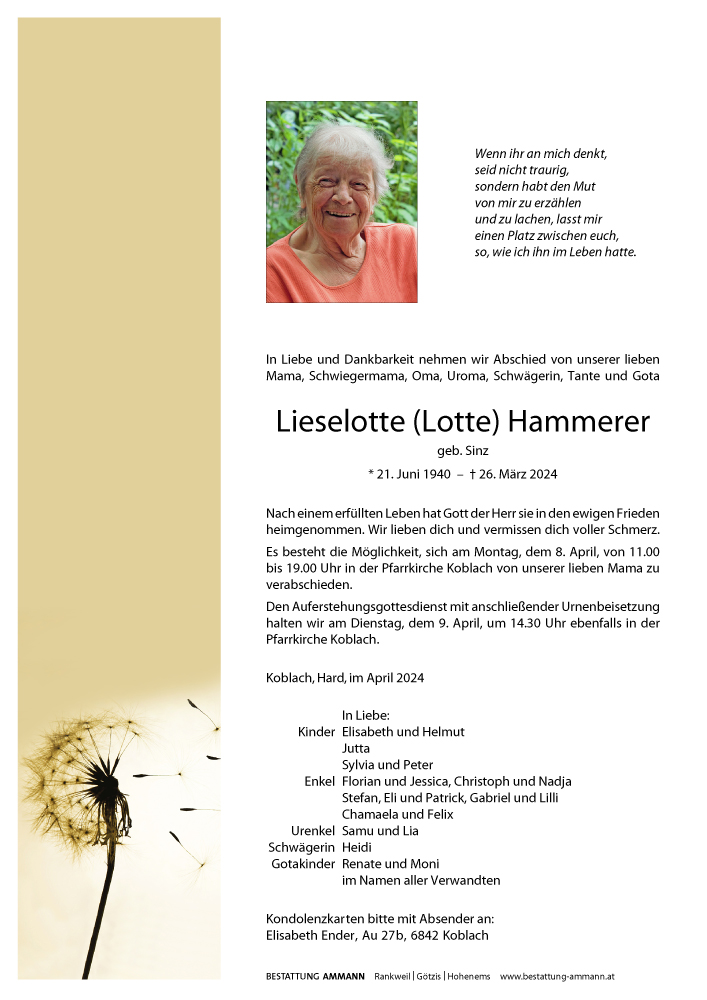 Lieselotte Hammerer
