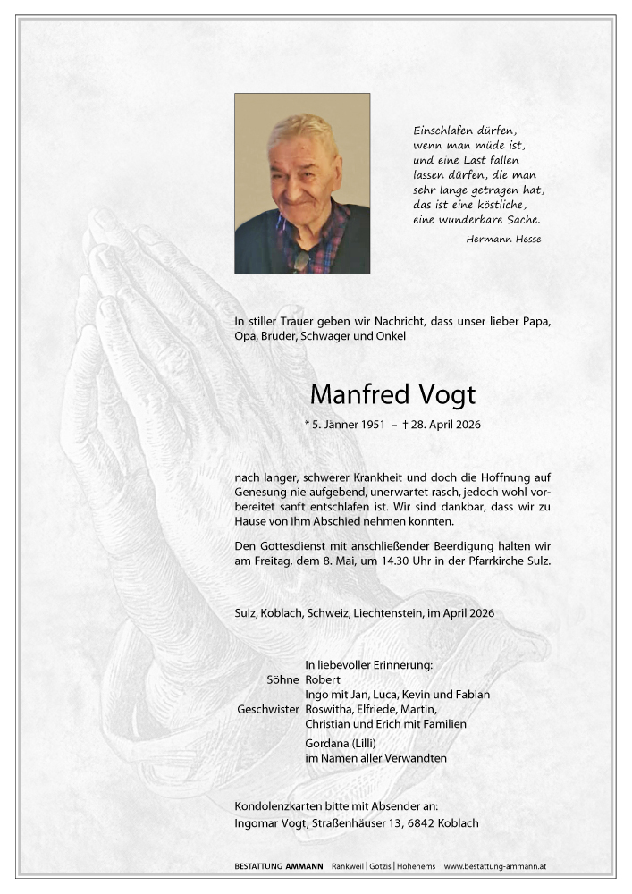 Manfred Vogt
