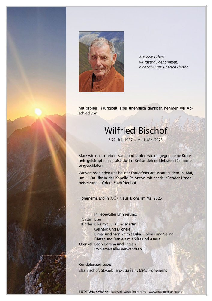 Wilfried Bischof
