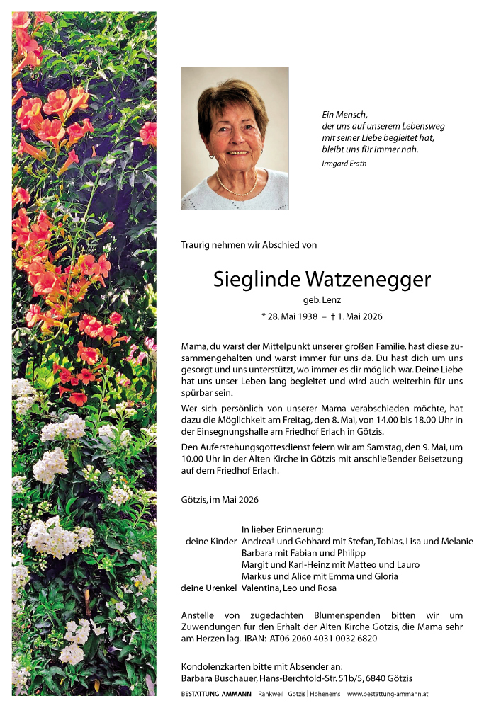 Sieglinde Watzenegger