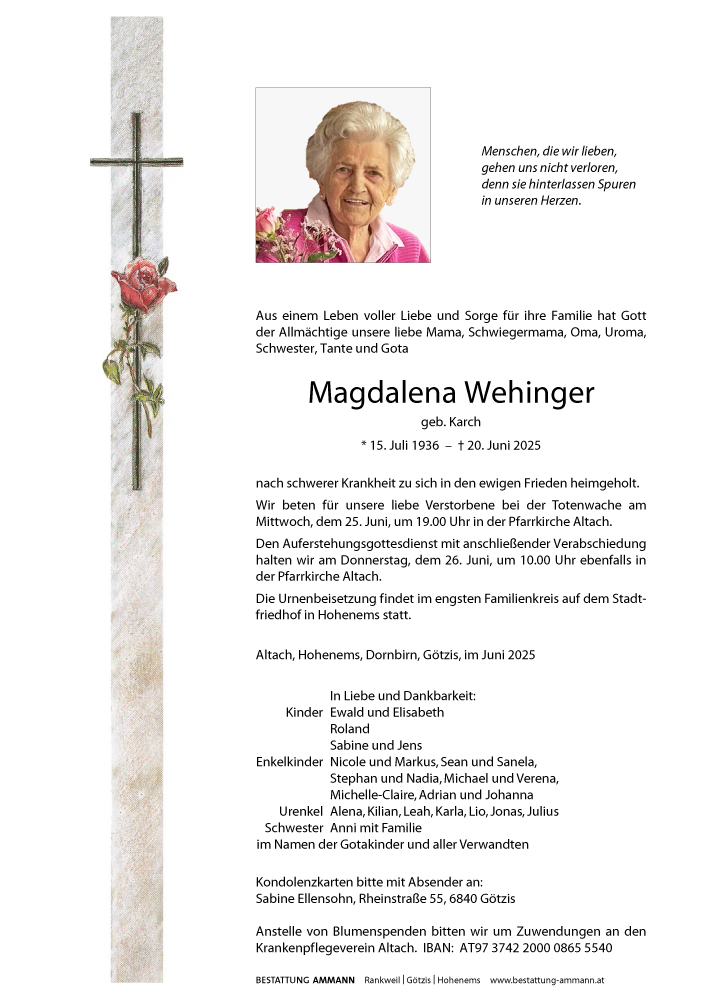 Magdalena Wehinger