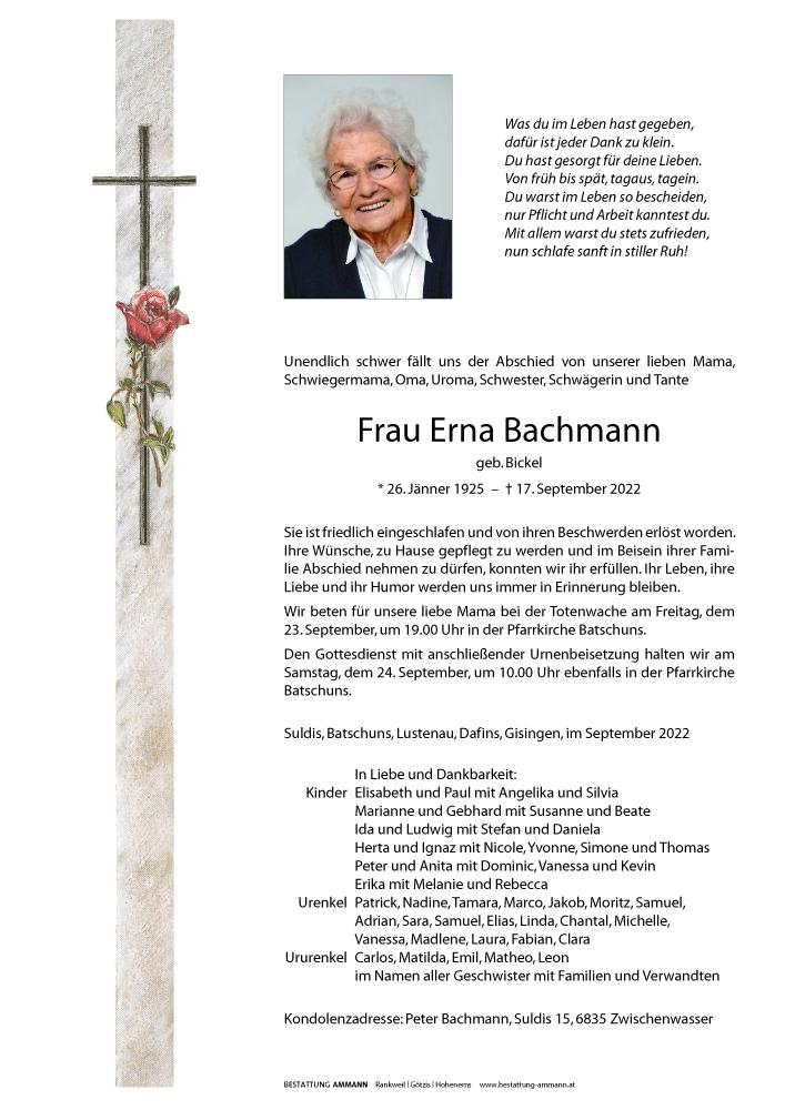 Erna Bachmann