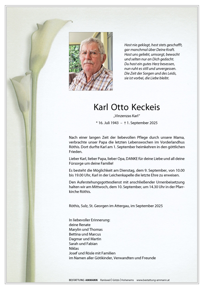 Karl Otto Keckeis