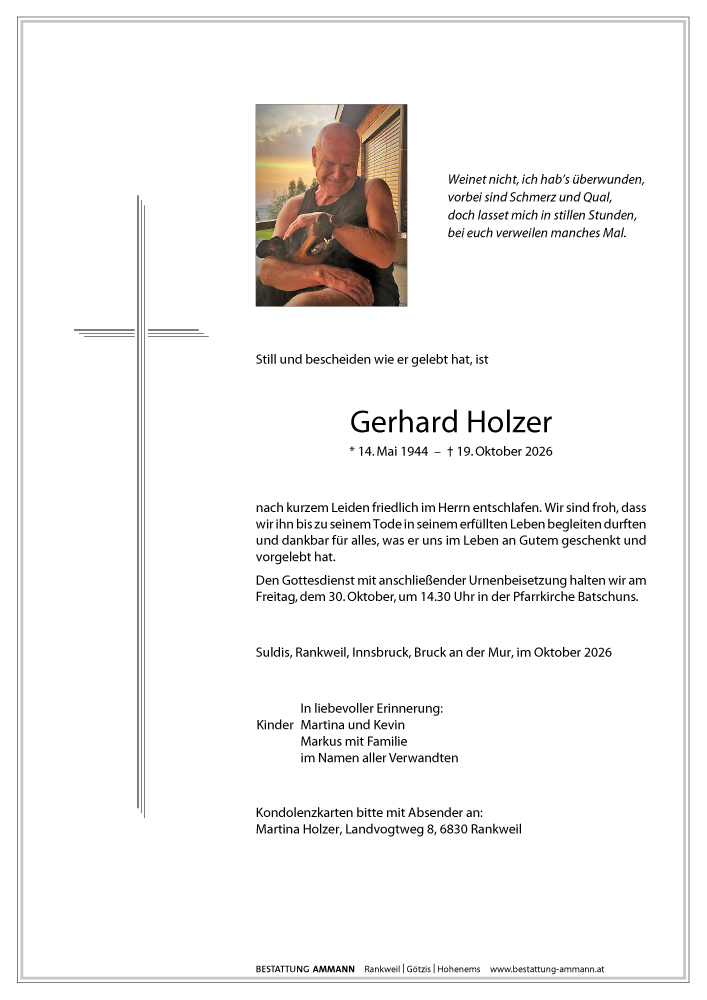 Gerhard Holzer