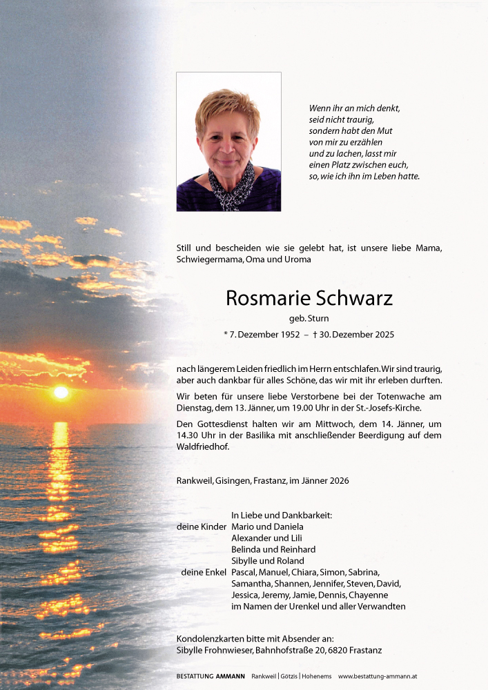 Rosmarie Schwarz