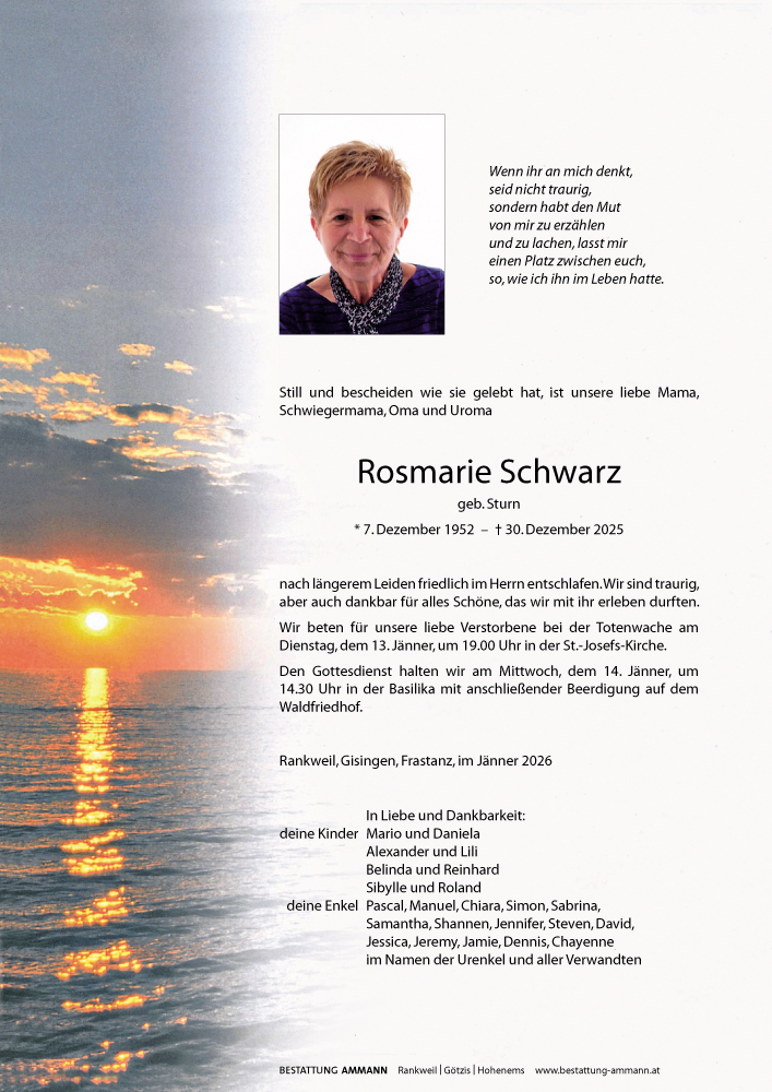 Rosmarie Schwarz