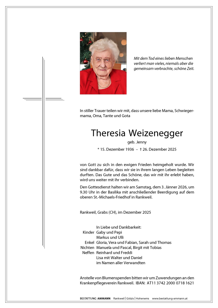 Theresia Weizenegger