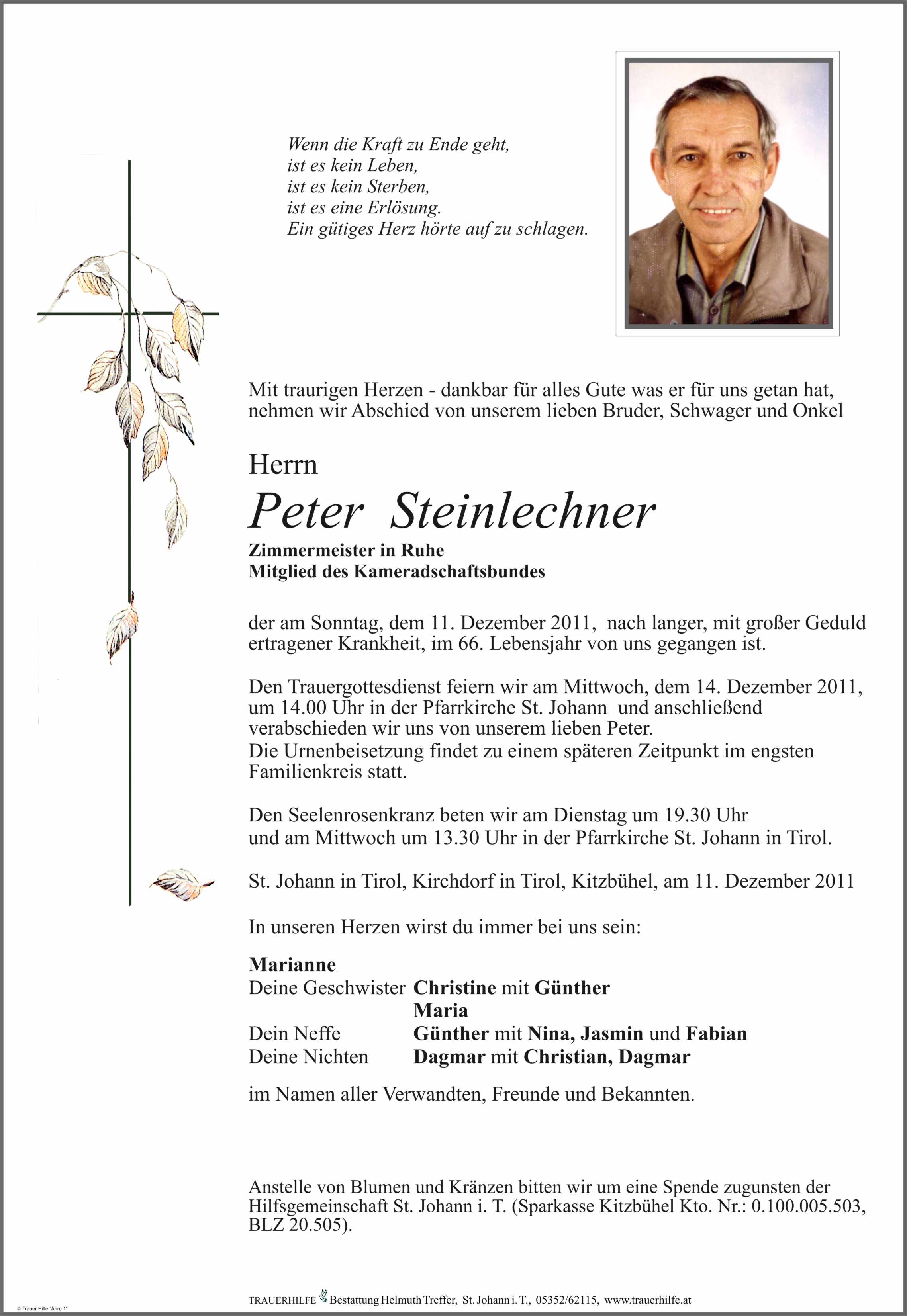 Peter Steinlechner