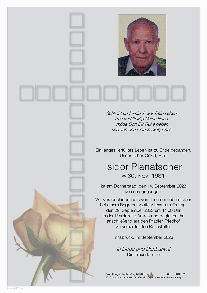 Isidor Planatscher