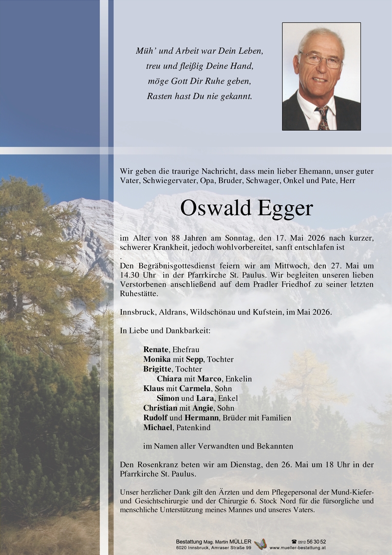 Oswald Egger