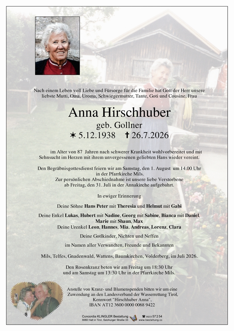 Anna Hirschhuber