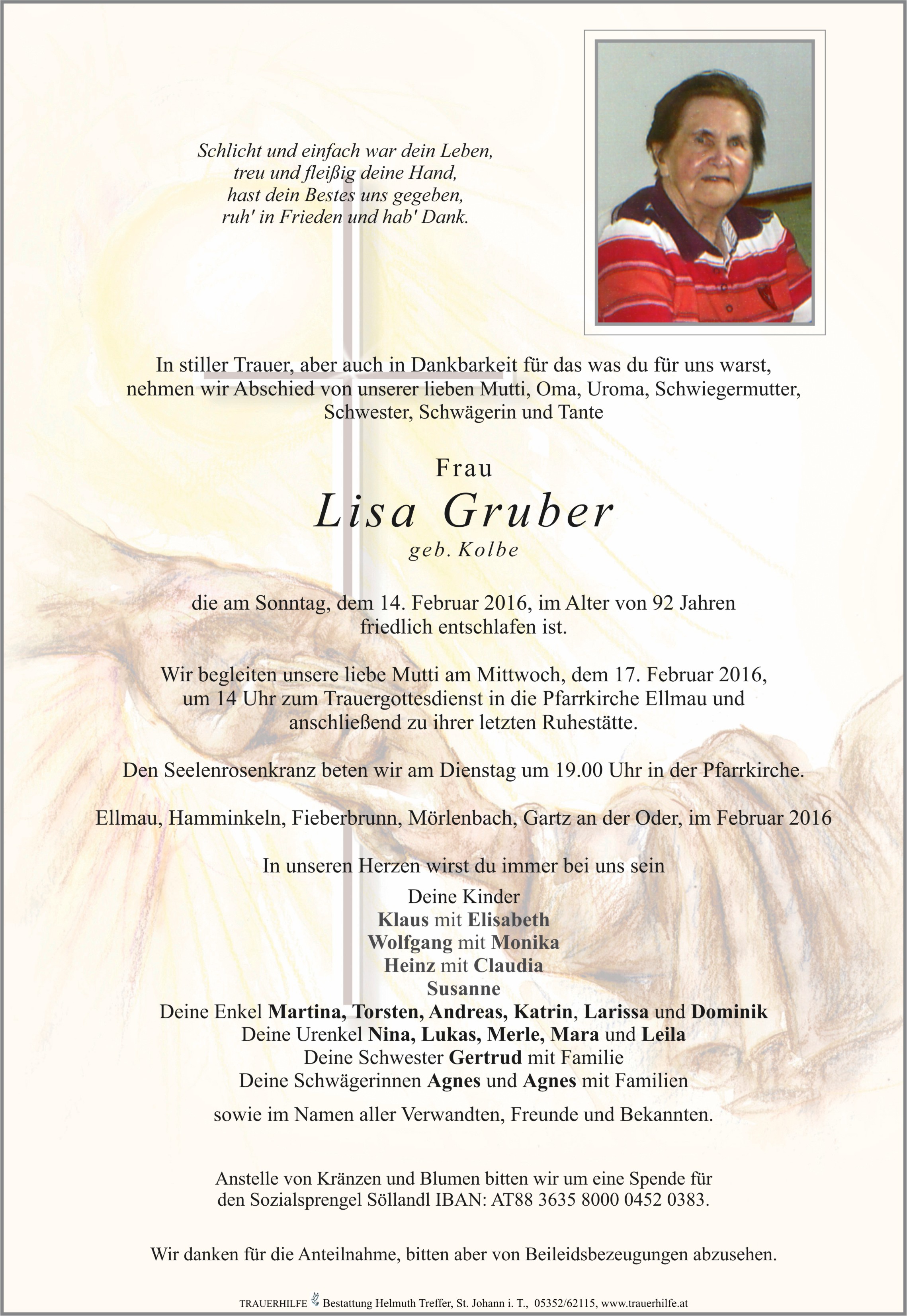Lisa Gruber