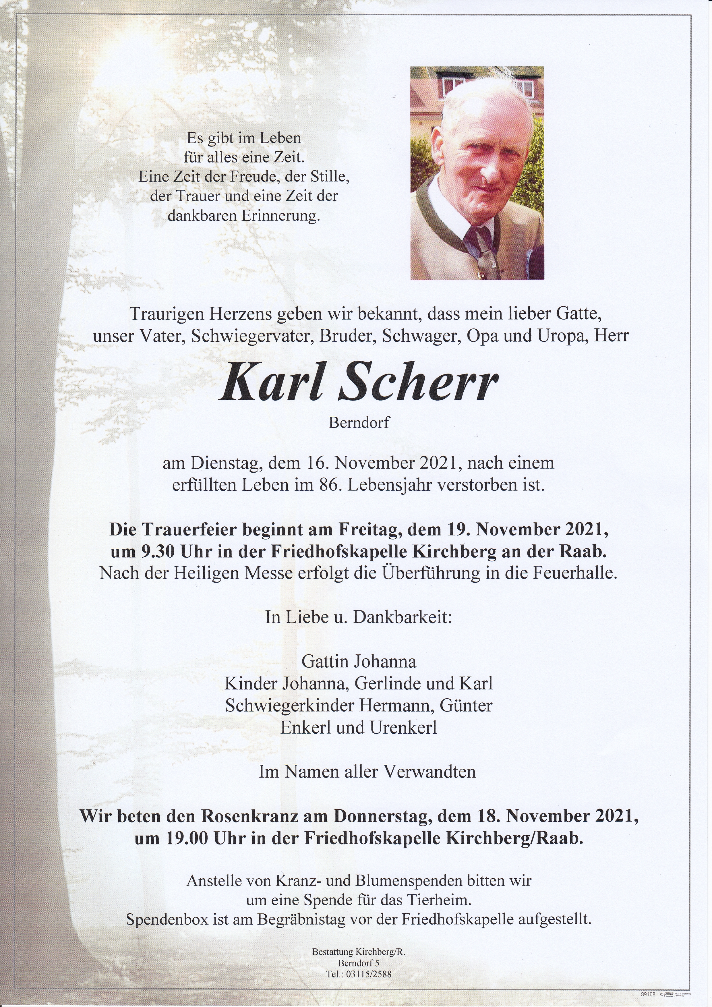 Karl Scherr