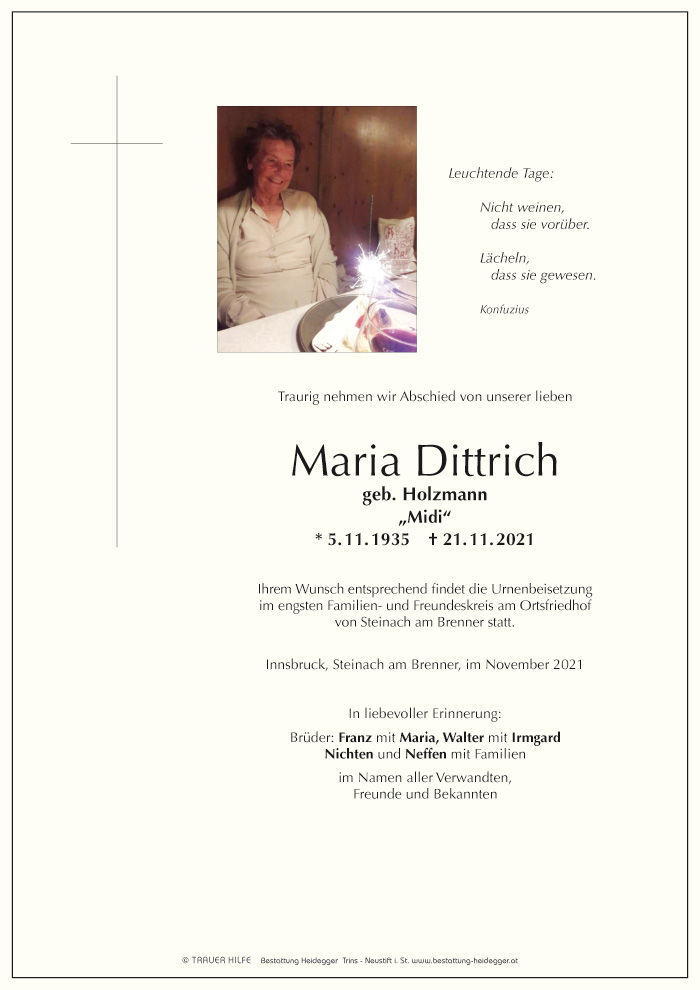 Maria Dittrich