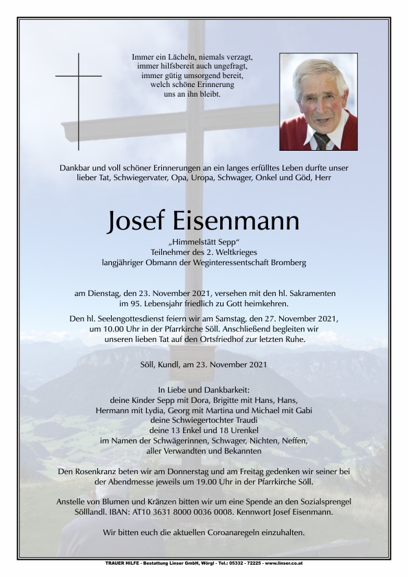 Josef Eisenmann