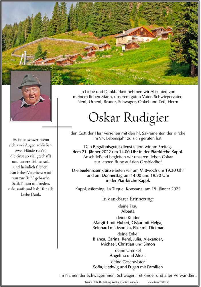Oskar Rudigier