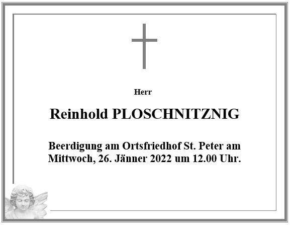 Reinhold Ploschnitznig