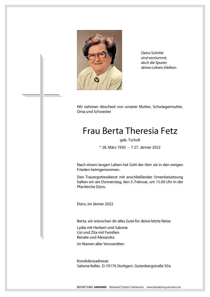 Berta Fetz