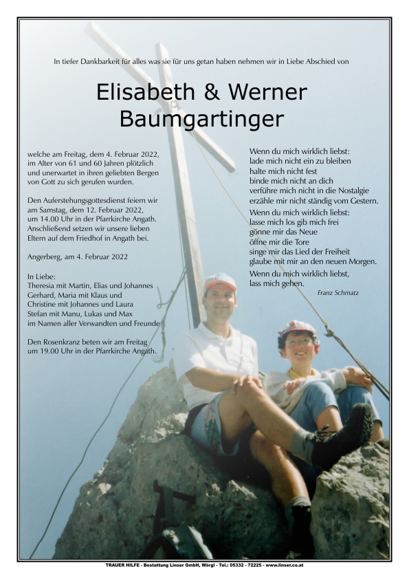 Elisabeth & Werner Baumgartinger