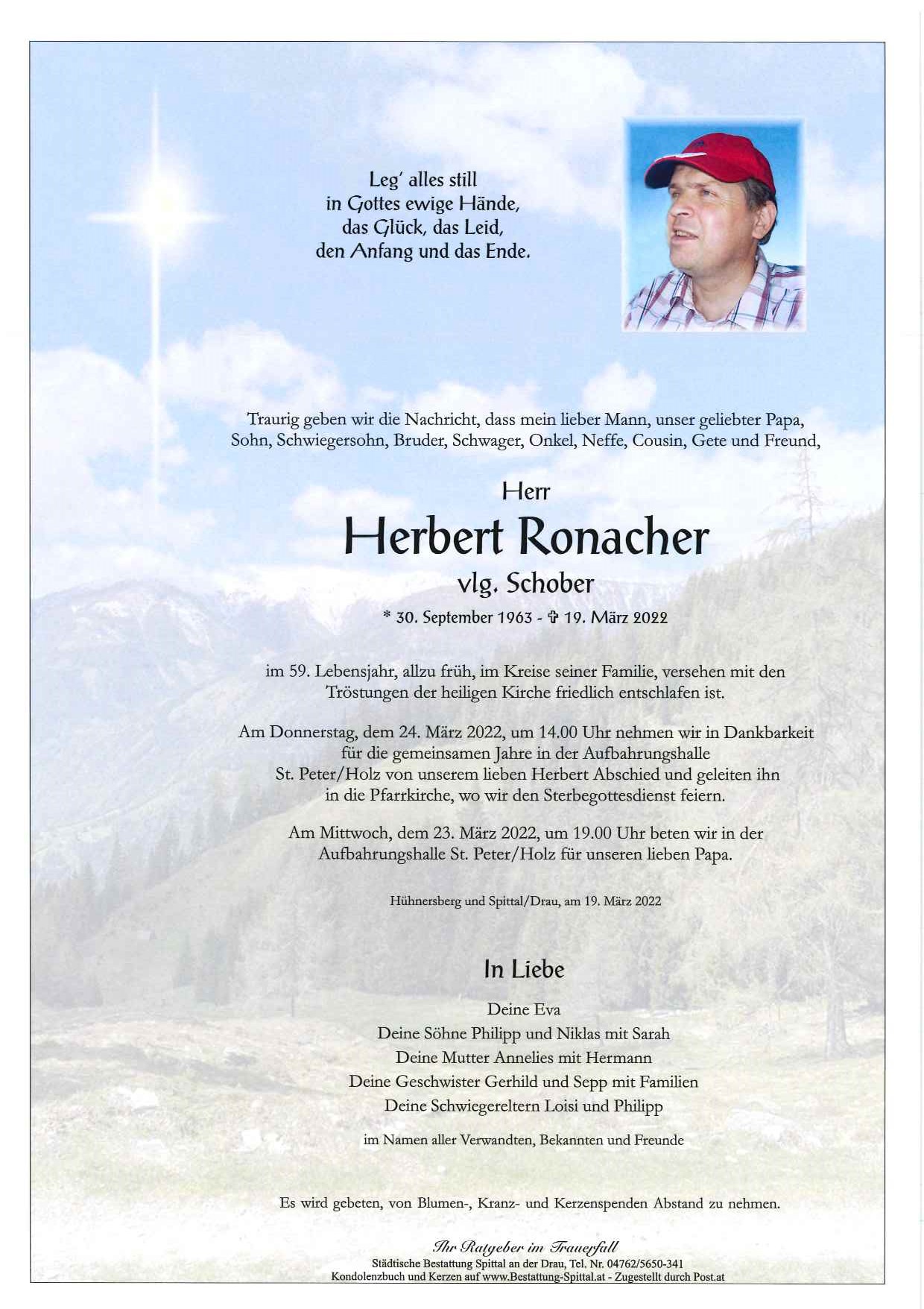 Herbert Ronacher