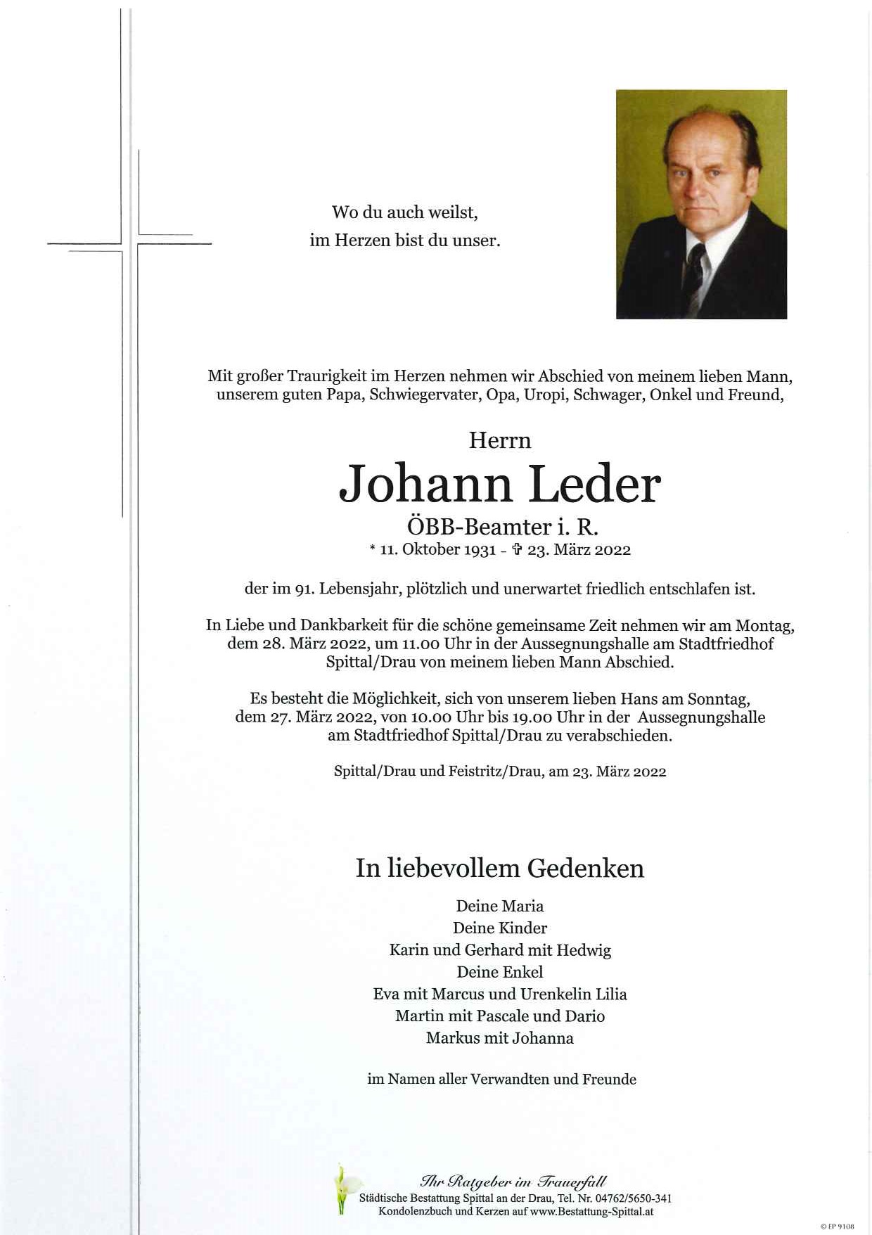Johann Leder
