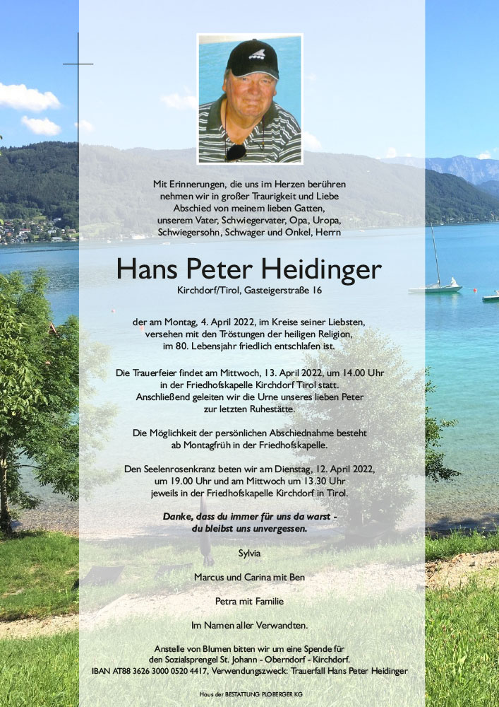Peter Heidinger