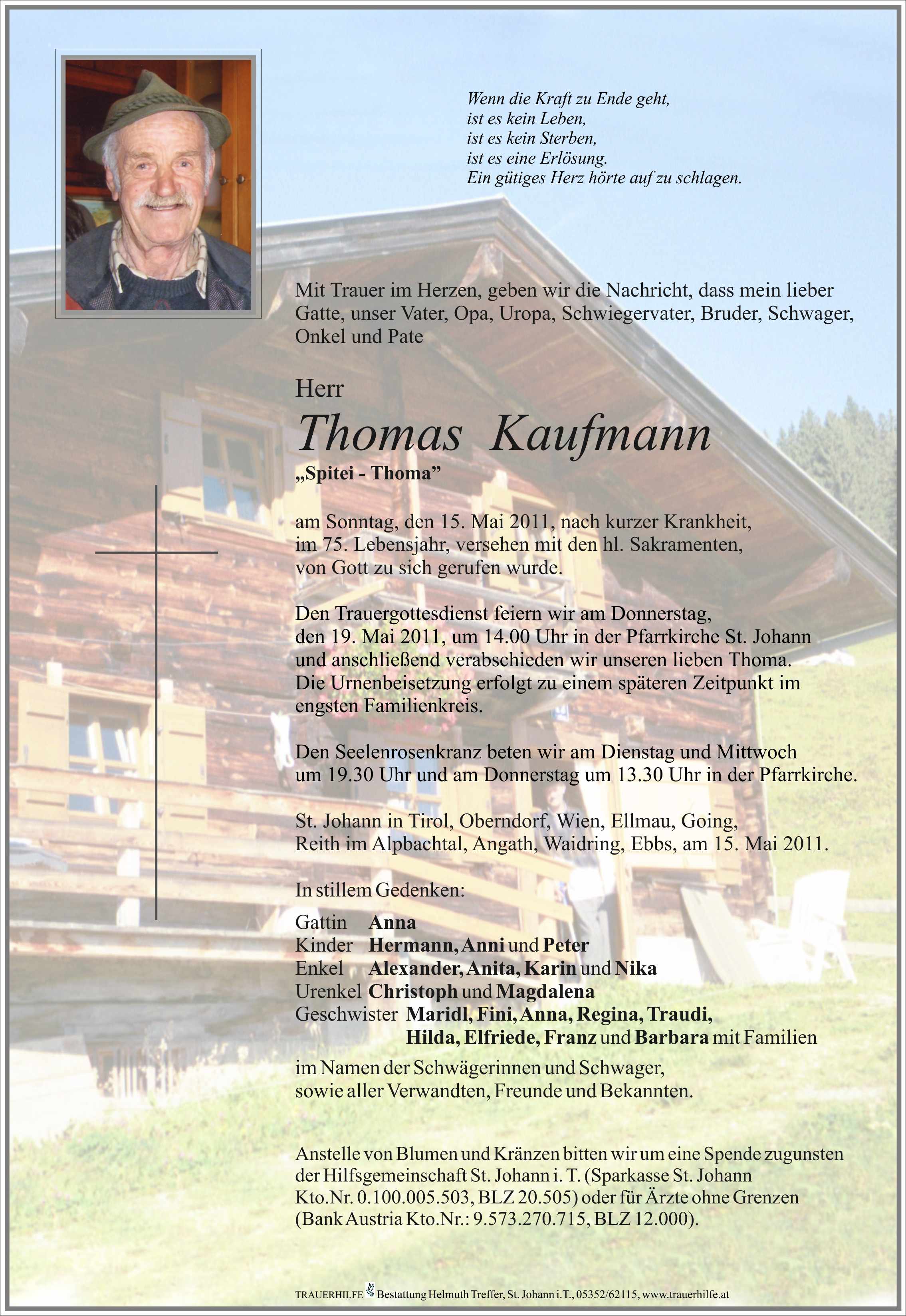 Thomas Kaufmann
