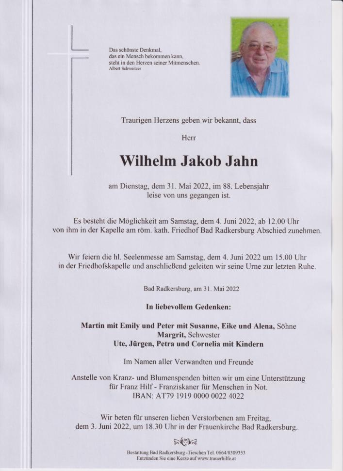 Wilhelm Jakob Jahn