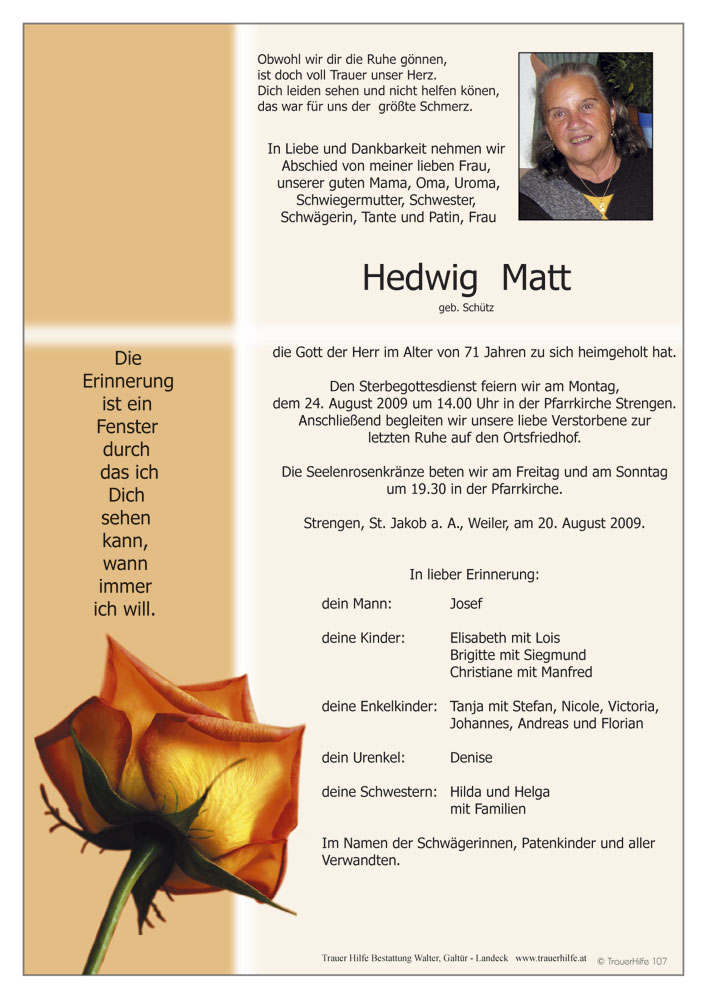 Hedwig Matt