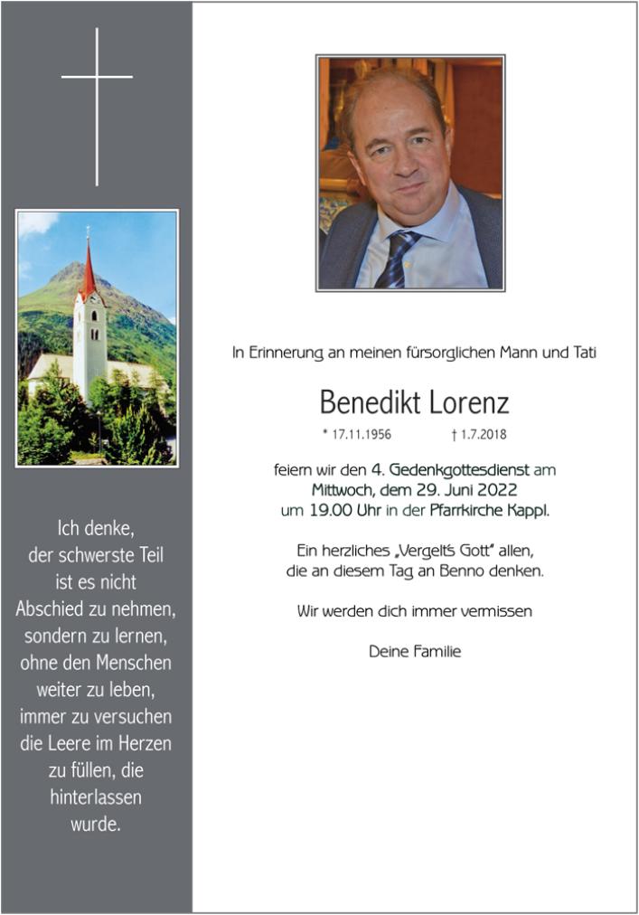 Benedikt Lorenz