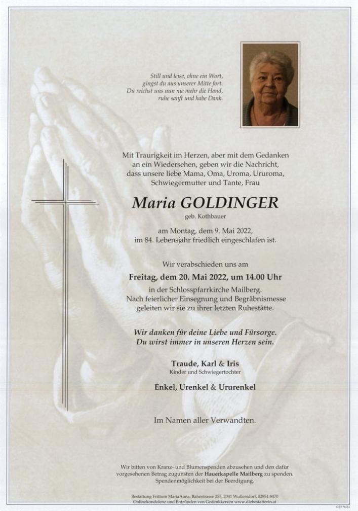 Maria Goldinger