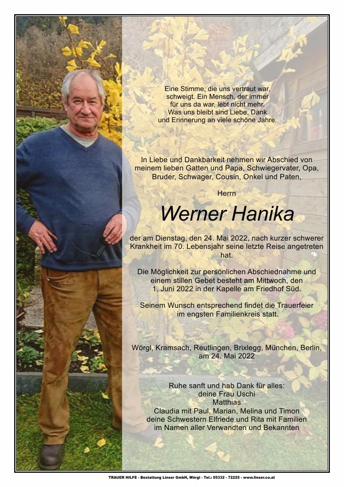 Werner Hanika