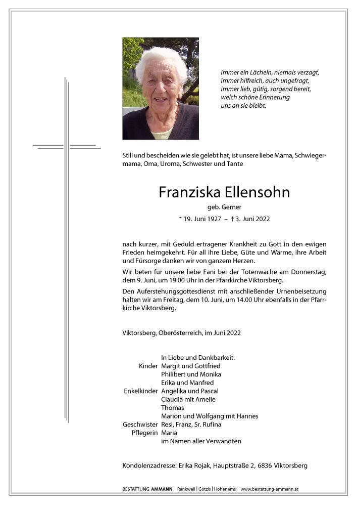Franziska Ellensohn