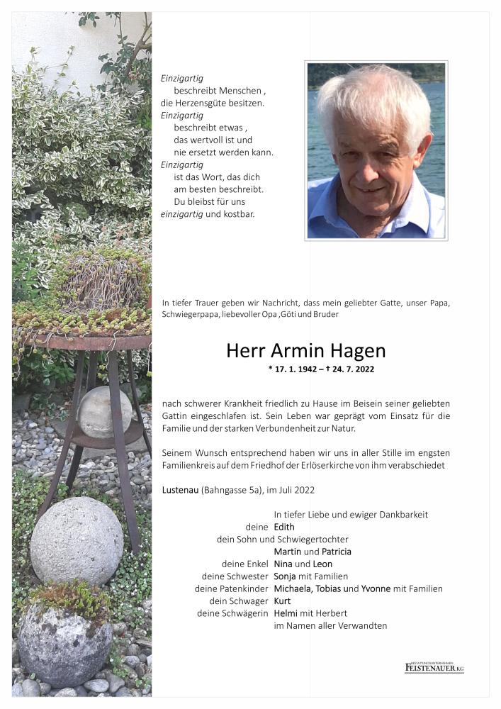 Todesanzeige - Trauerhilfe – abschied GesmbH