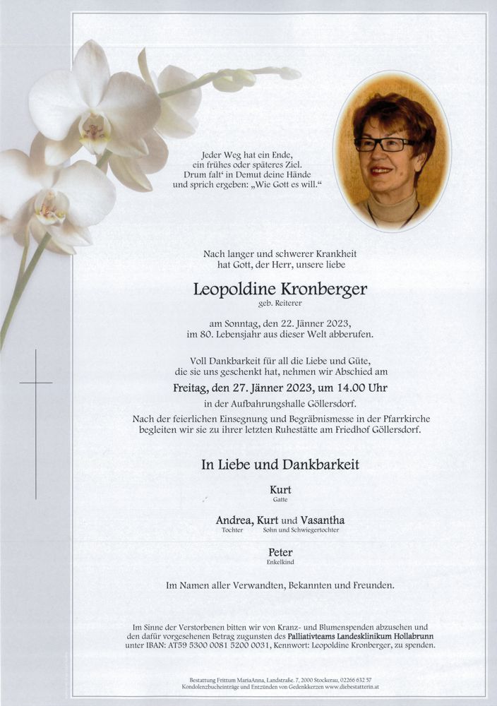 Leopoldine Kronberger