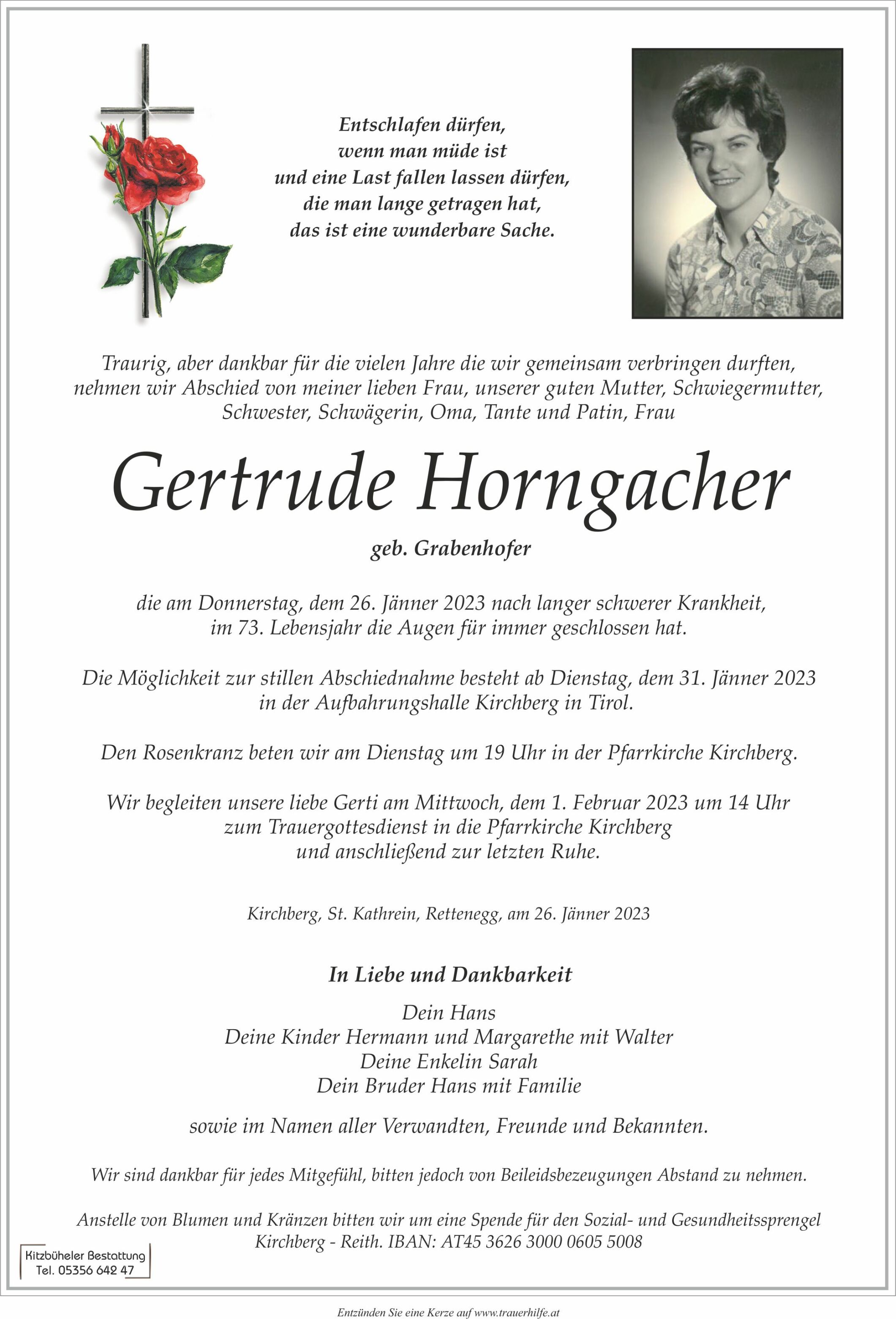 Gertrude Horngacher