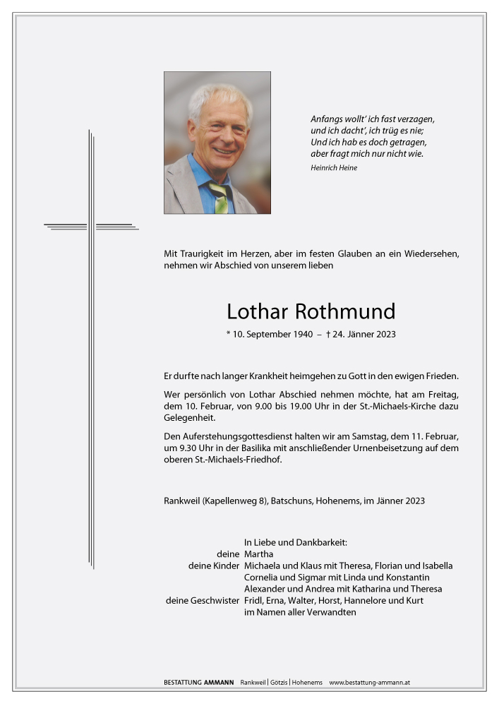 Lothar Rothmund