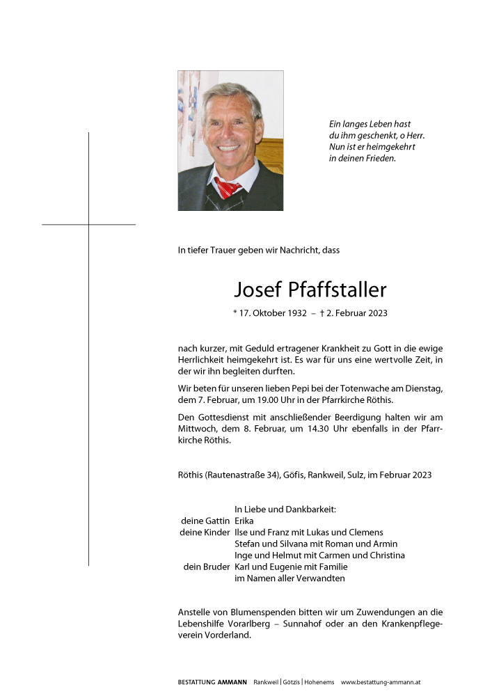 Josef Pfaffstaller