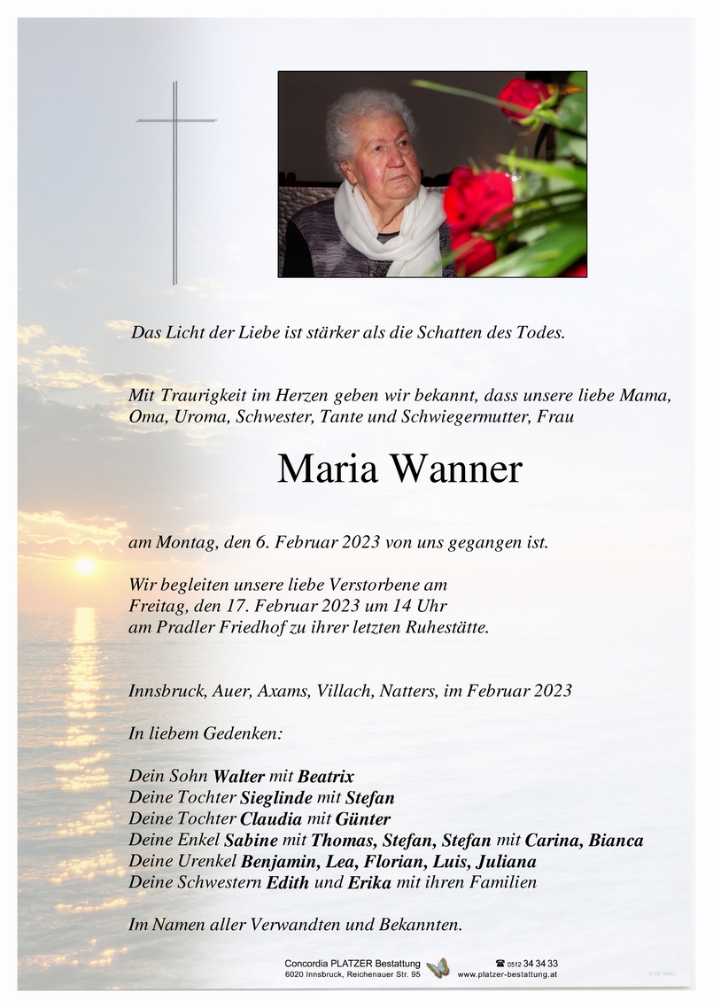 Maria Wanner