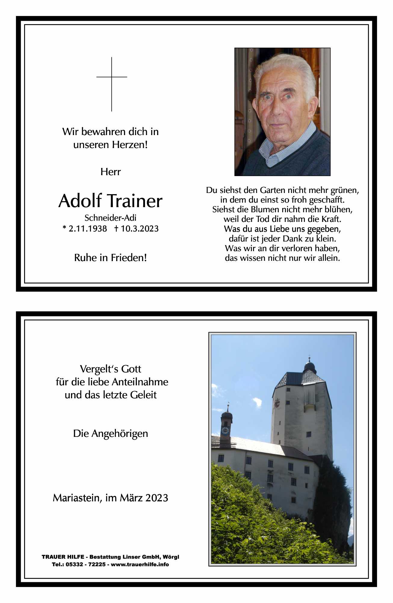Adolf Trainer