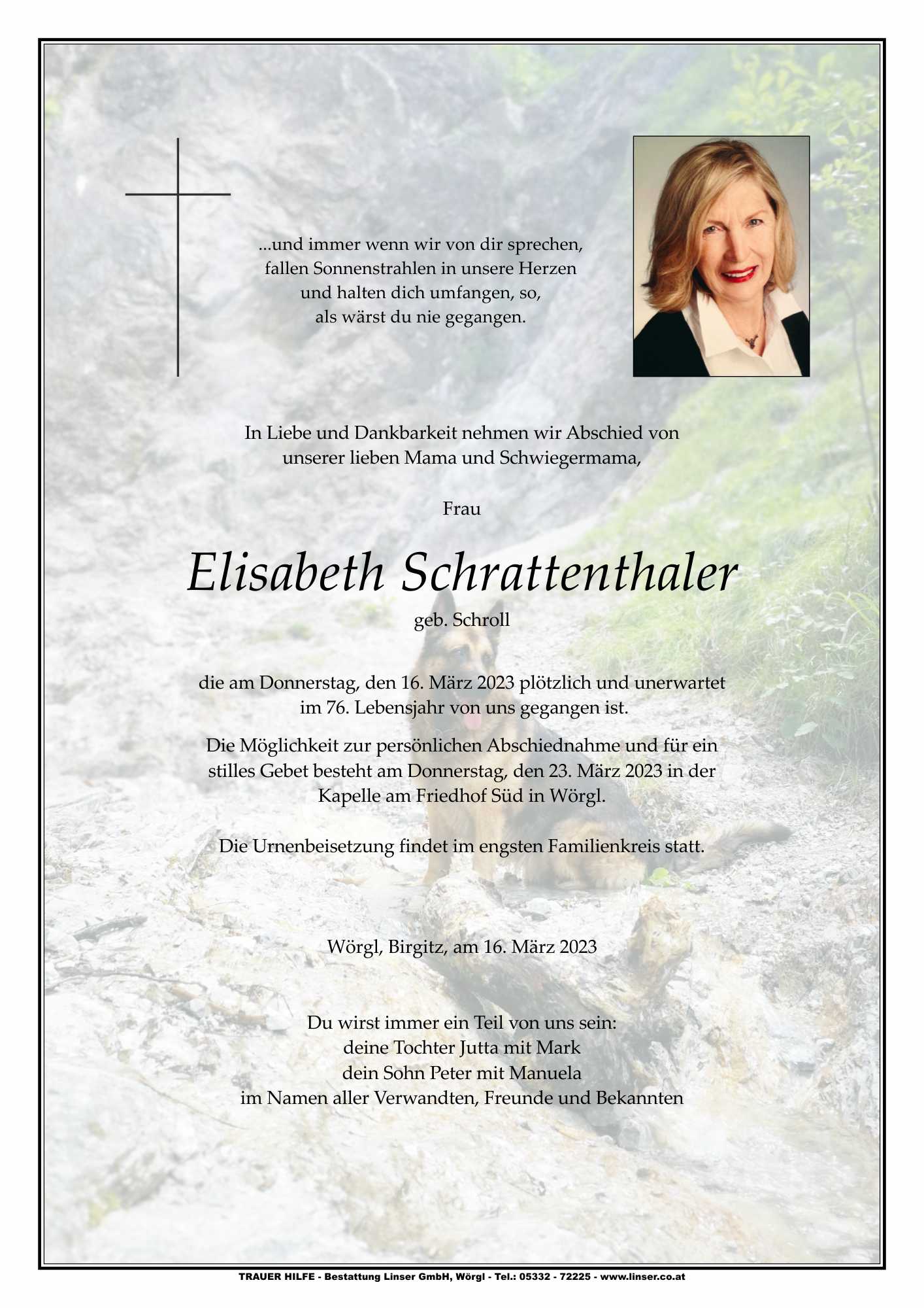 Elisabeth Schrattenthaler