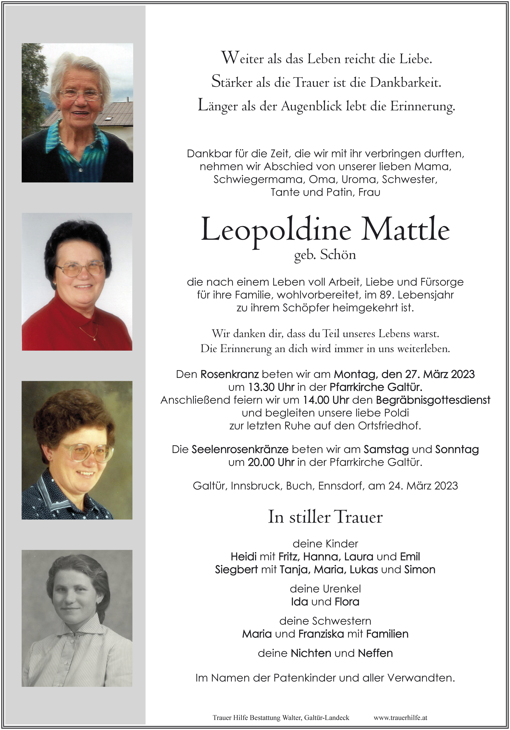 Leopoldine Mattle