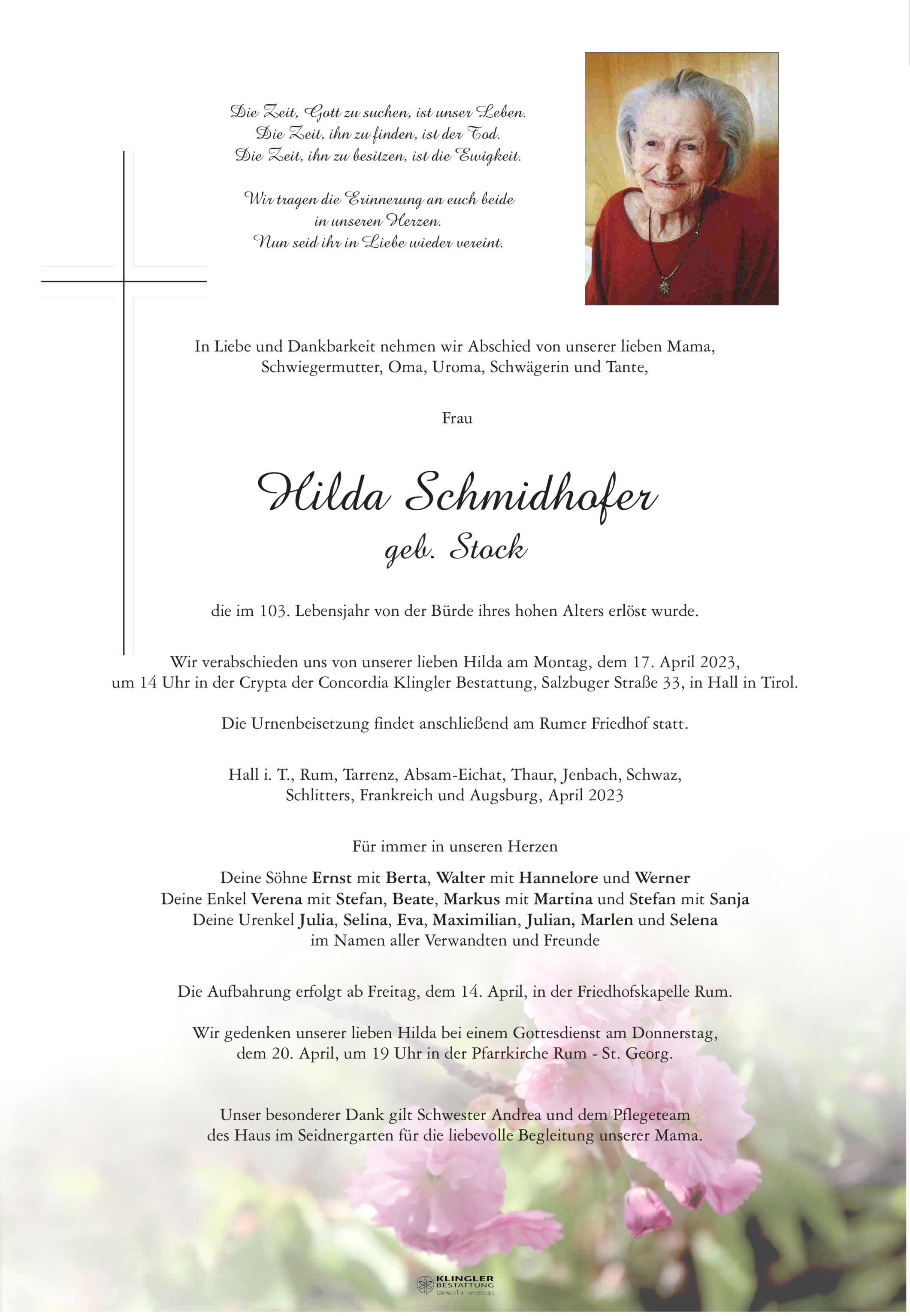 Hilda Schmidhofer