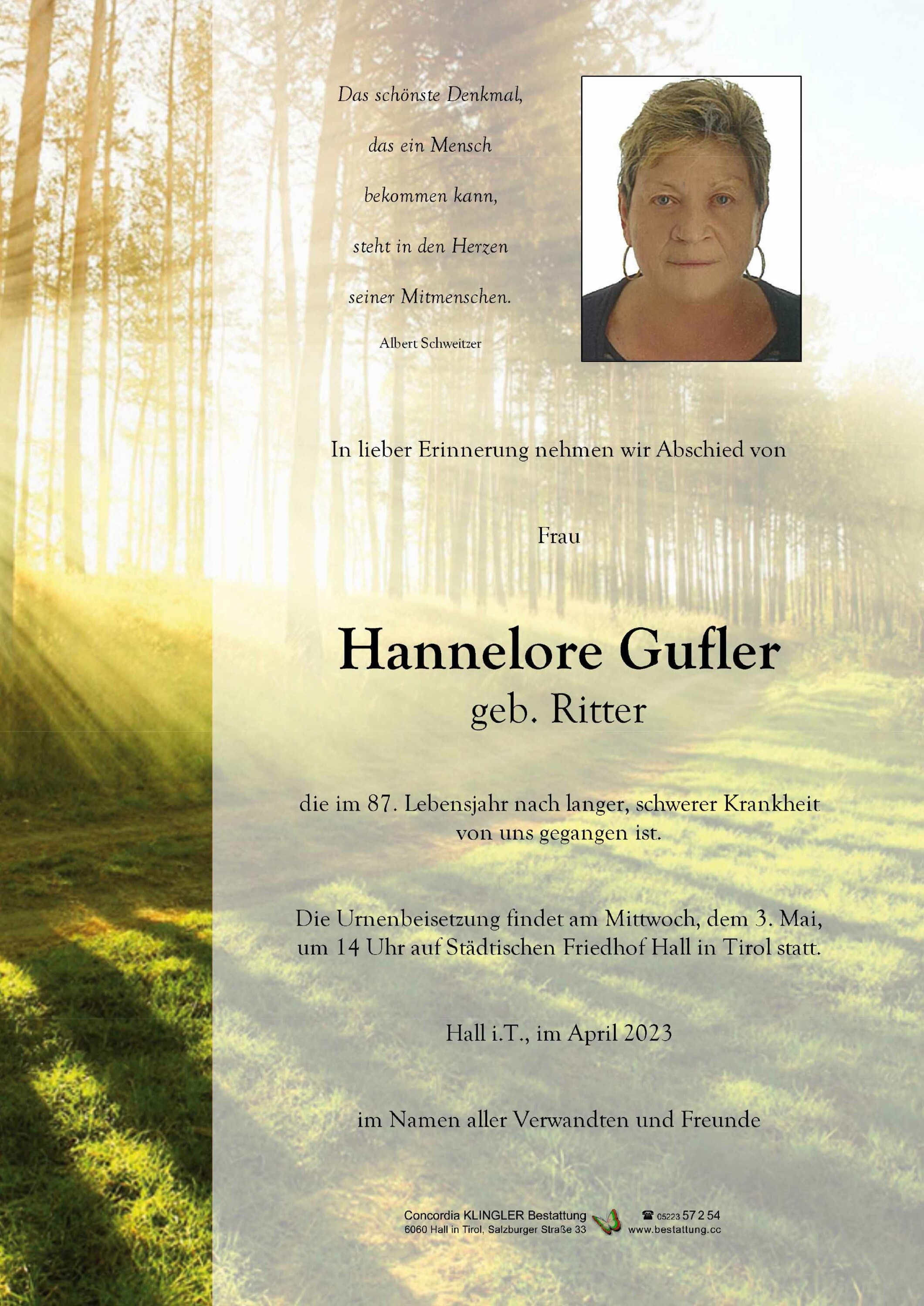 Hannelore Gufler