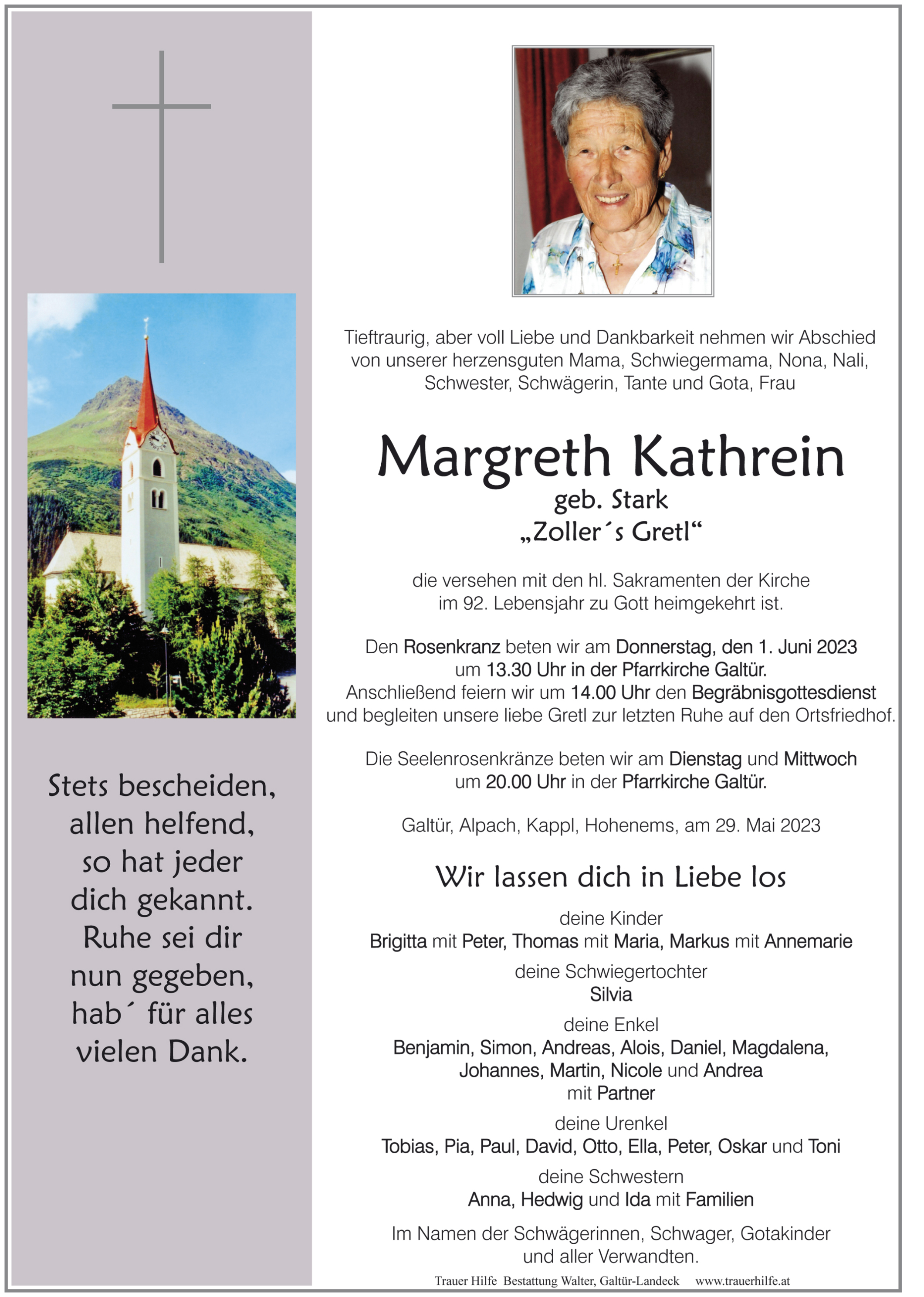 Margreth Kathrein