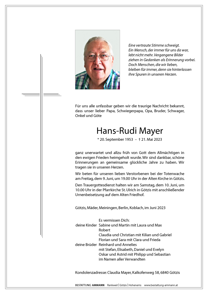 Hans-Rudi Mayer