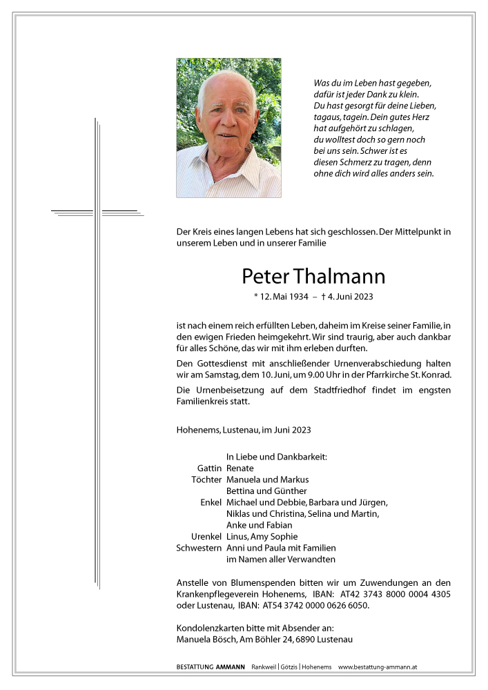 Peter Thalmann