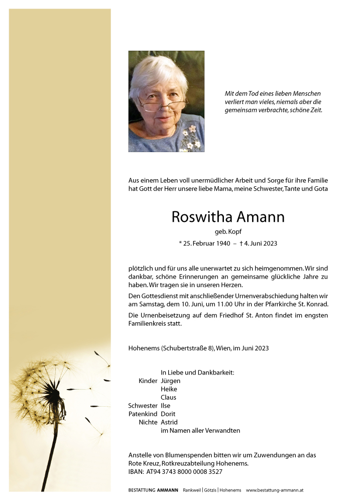 Roswitha Amann